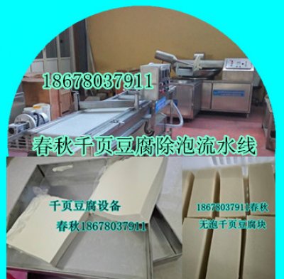 千頁(yè)豆腐流水線設(shè)備春秋免費(fèi)技術(shù)上門(mén)服務(wù)